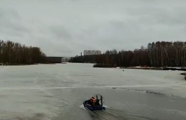 Рыбаков с тонкого льда разогнали в Балашихе новости балашихи 