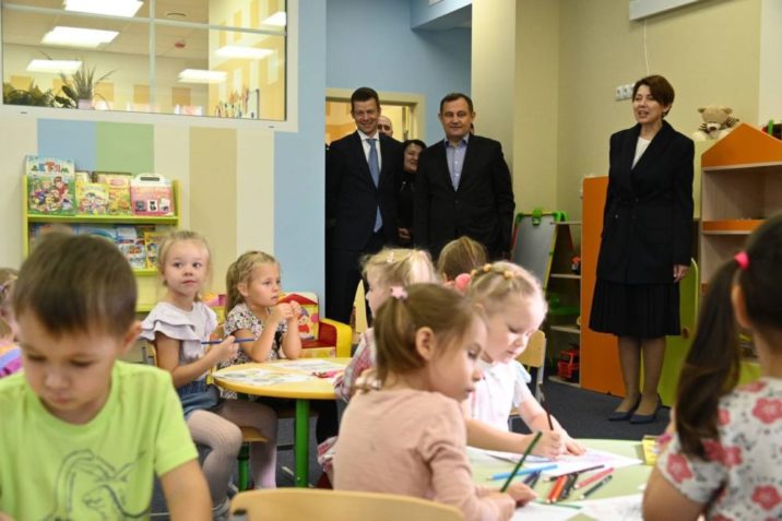 Игорь Брынцалов совместно с Сергеем Юровым посетили два новых детских сада в Балашихе новости балашихи 
