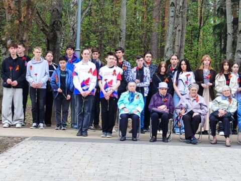 Студенты Балашихи почтили память ветеранов Великой Отечественной войны новости балашихи 